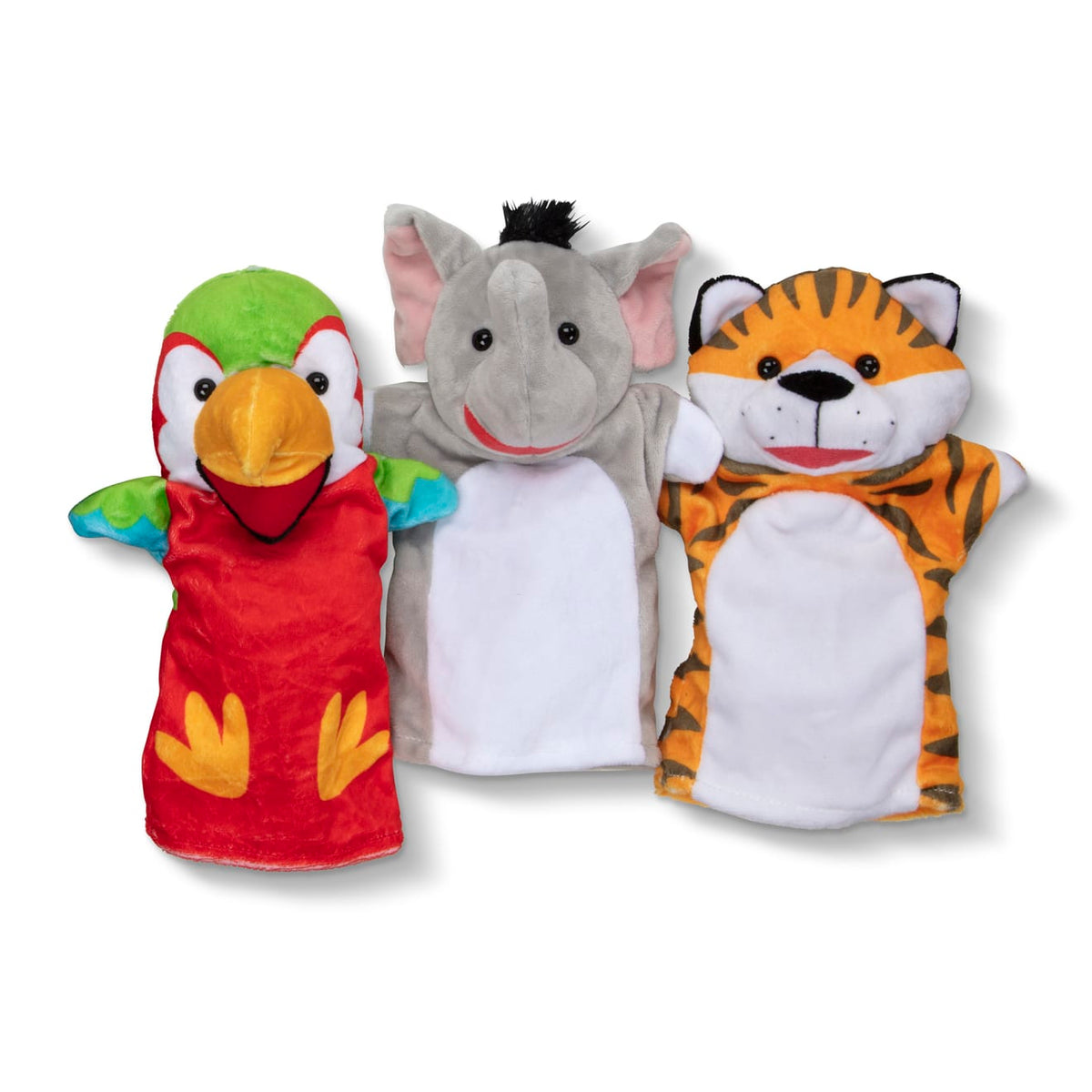Educational Safari Buddies Hand Puppets