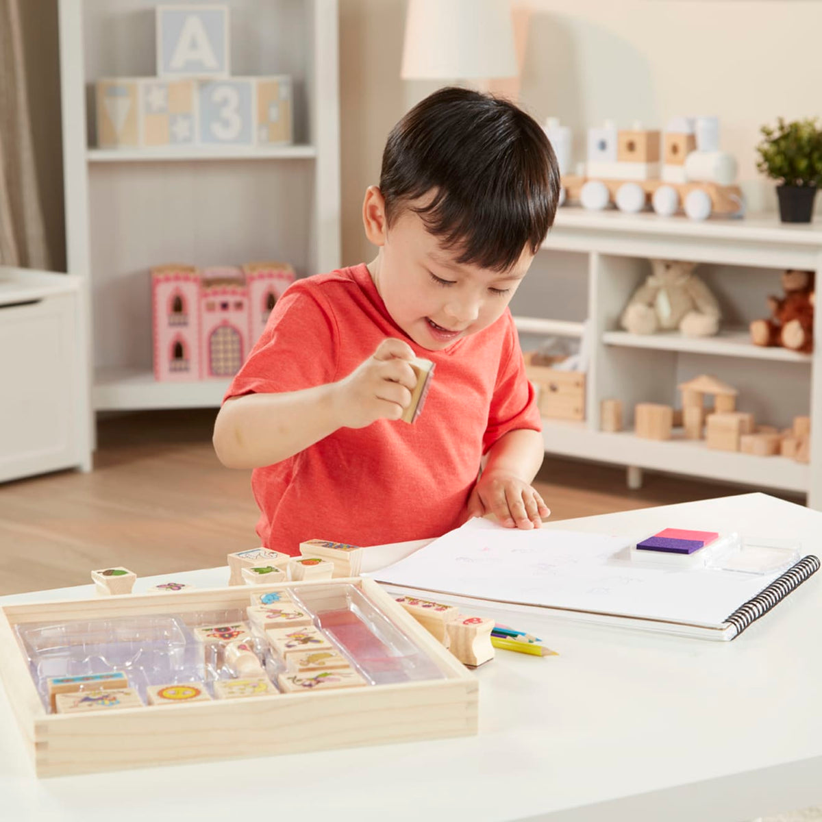 Educational Stamp-a-Scene Fairy Garden