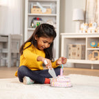 Educational Triple-Layer Party Cake - Wooden Play Food