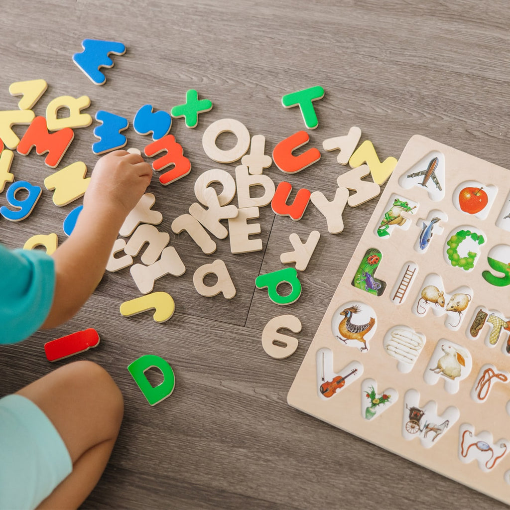 Educational Upper & Lower Case Alphabet Puzzle