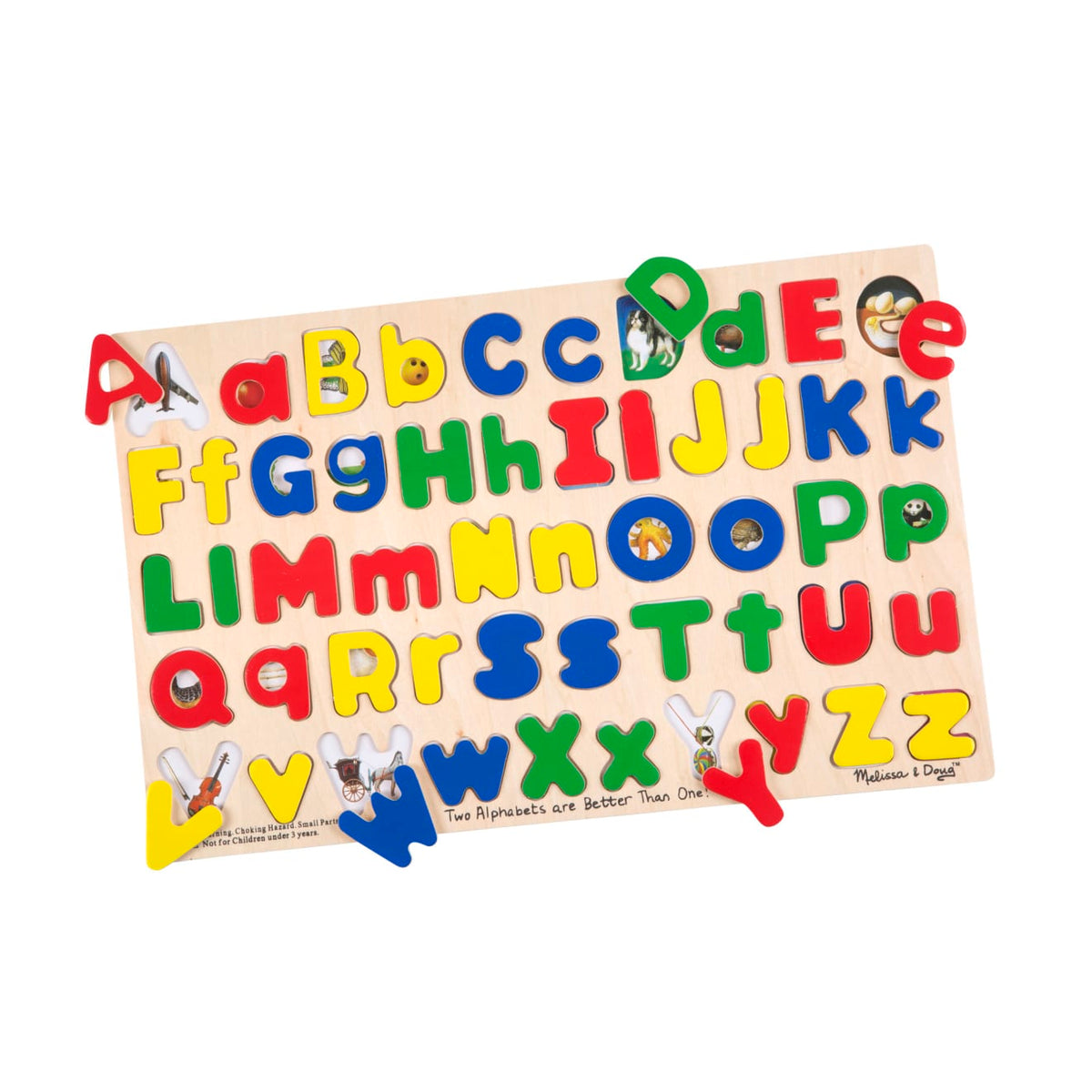 Educational Upper & Lower Case Alphabet Puzzle