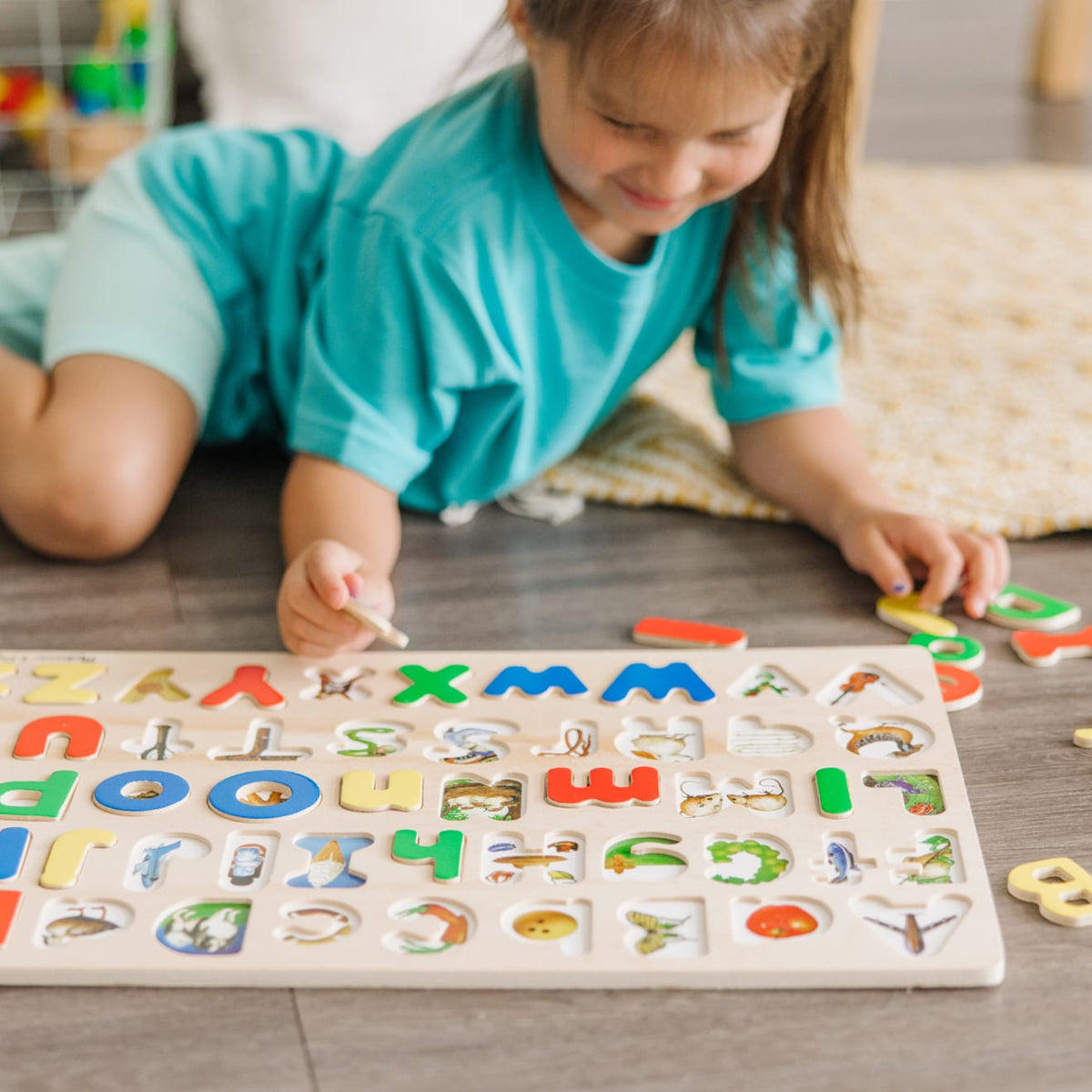 Educational Upper & Lower Case Alphabet Puzzle