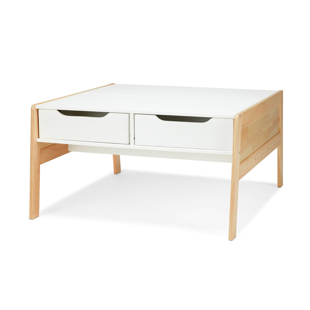Educational Wooden Art & Activity Table with Bins