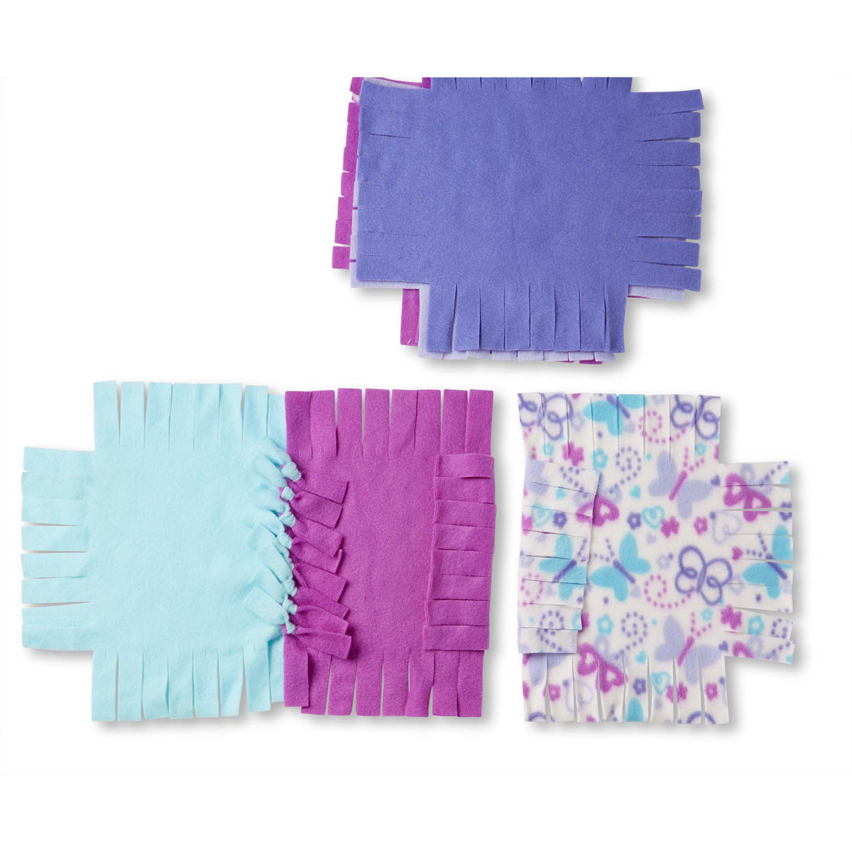 Educational Created by Me Butterfly Fleece Quilt