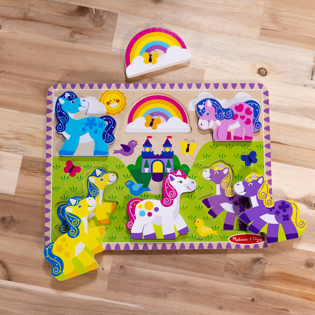 Educational Unicorn Chunky Puzzle 6 Pieces