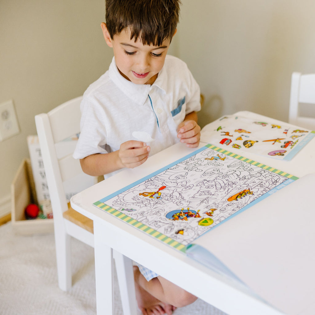 Educational Seek & Find Sticker Pad Adventure