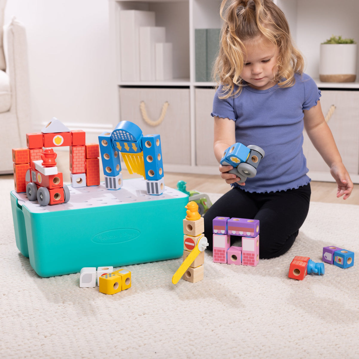 Educational Blockables City Deluxe Play Set
