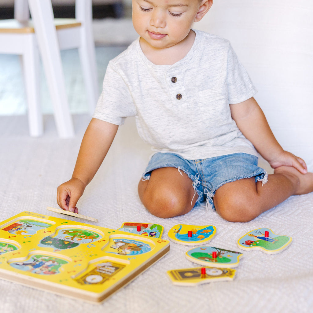 Educational Nursery Rhymes 1 Sound Puzzle - 6 PIeces