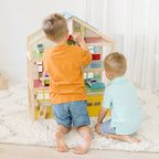 Educational Wooden Hi-Rise Dollhouse