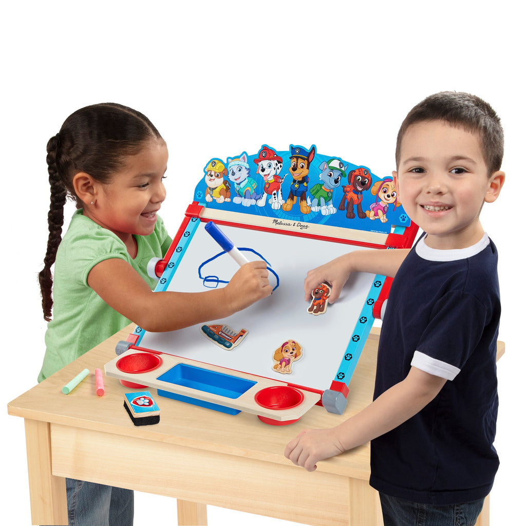 Educational PAW Patrol Wooden Tabletop Art Center