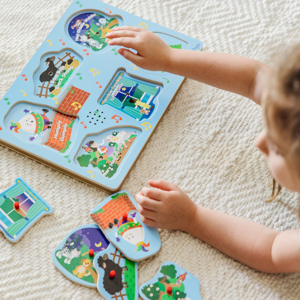 Educational Nursery Rhymes 2 Sound Puzzle - 6 PIeces