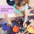 Educational Solar System Floor Puzzle - 48 Pieces