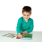 Educational Puffy Sticker Play Set - Vehicles