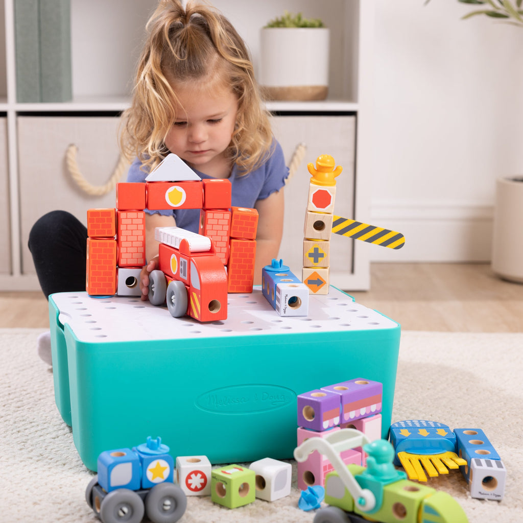 Educational Blockables City Deluxe Play Set