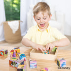 Educational Disney Princess Wooden Cube Puzzle