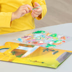 Educational Puffy Sticker Play Set - Dinosaur
