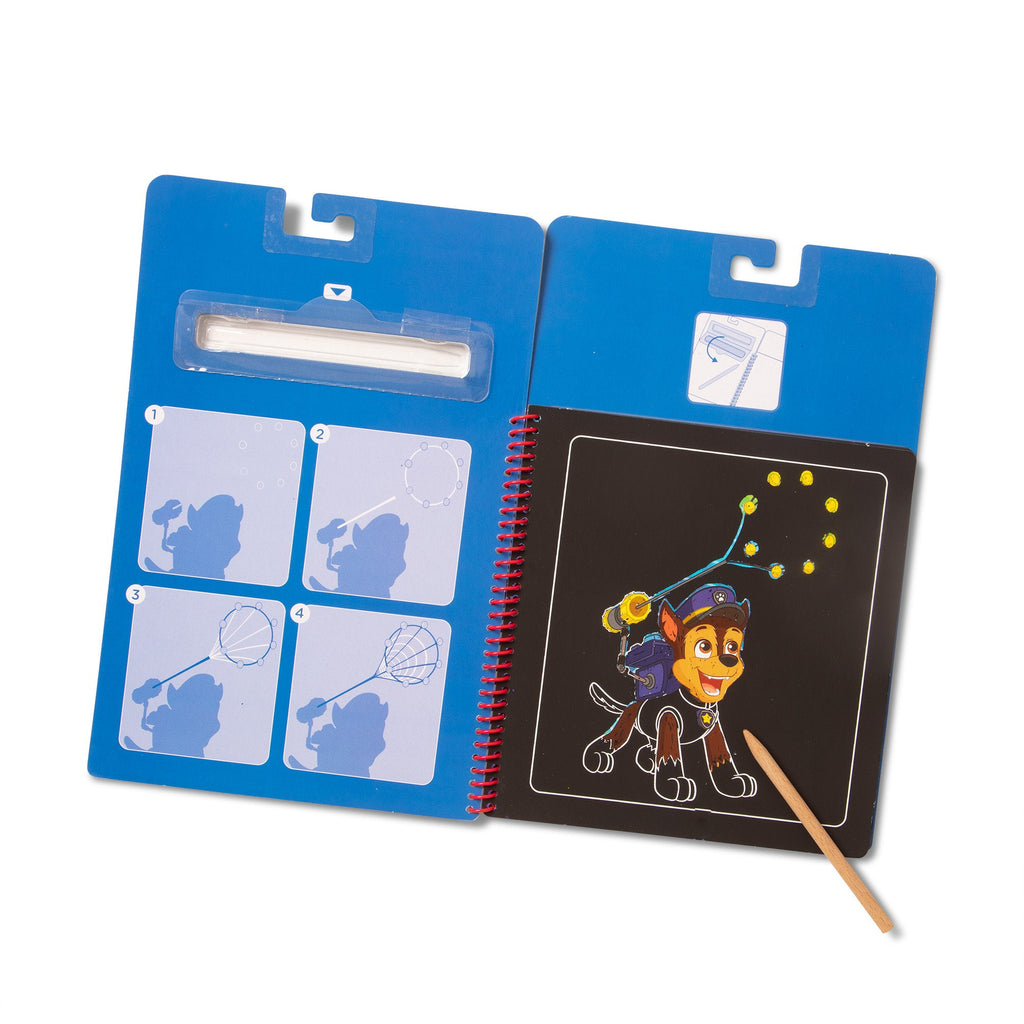 Educational PAW Patrol Scratch Art Pad - Chase