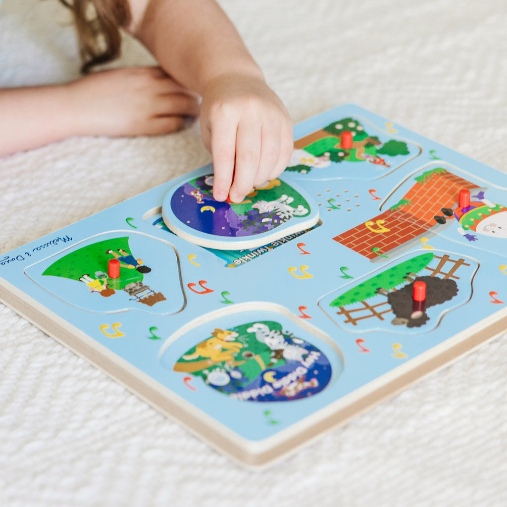 Educational Nursery Rhymes 2 Sound Puzzle - 6 PIeces