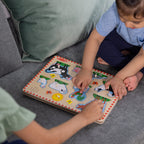 Educational Wooden Sound Puzzle 2-Pack Farm Animals Vehicles