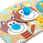 Educational Safari Jumbo Peg Puzzle - 3 Pieces