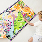 Educational Dinosaur Dawn Floor Puzzle - 24 Pieces