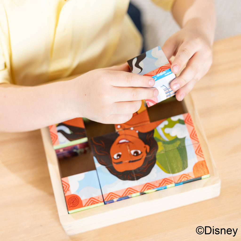 Educational Disney Princess Wooden Cube Puzzle