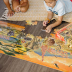 Educational Safari Floor Puzzle - 100 Pieces