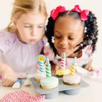Educational Bake & Decorate Wooden Cupcake Play Set