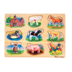 Educational Farm Sound Puzzle - 8 Pieces