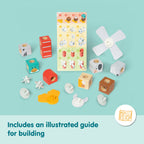 Educational Blockables Farm Friends Play Set