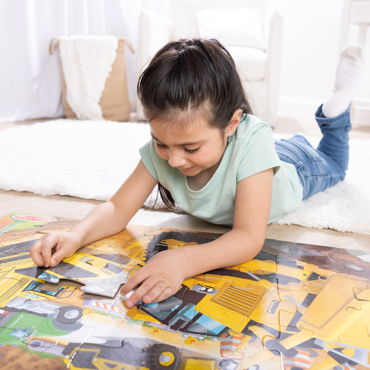 Educational Building Site Floor Puzzle - 48 Pieces