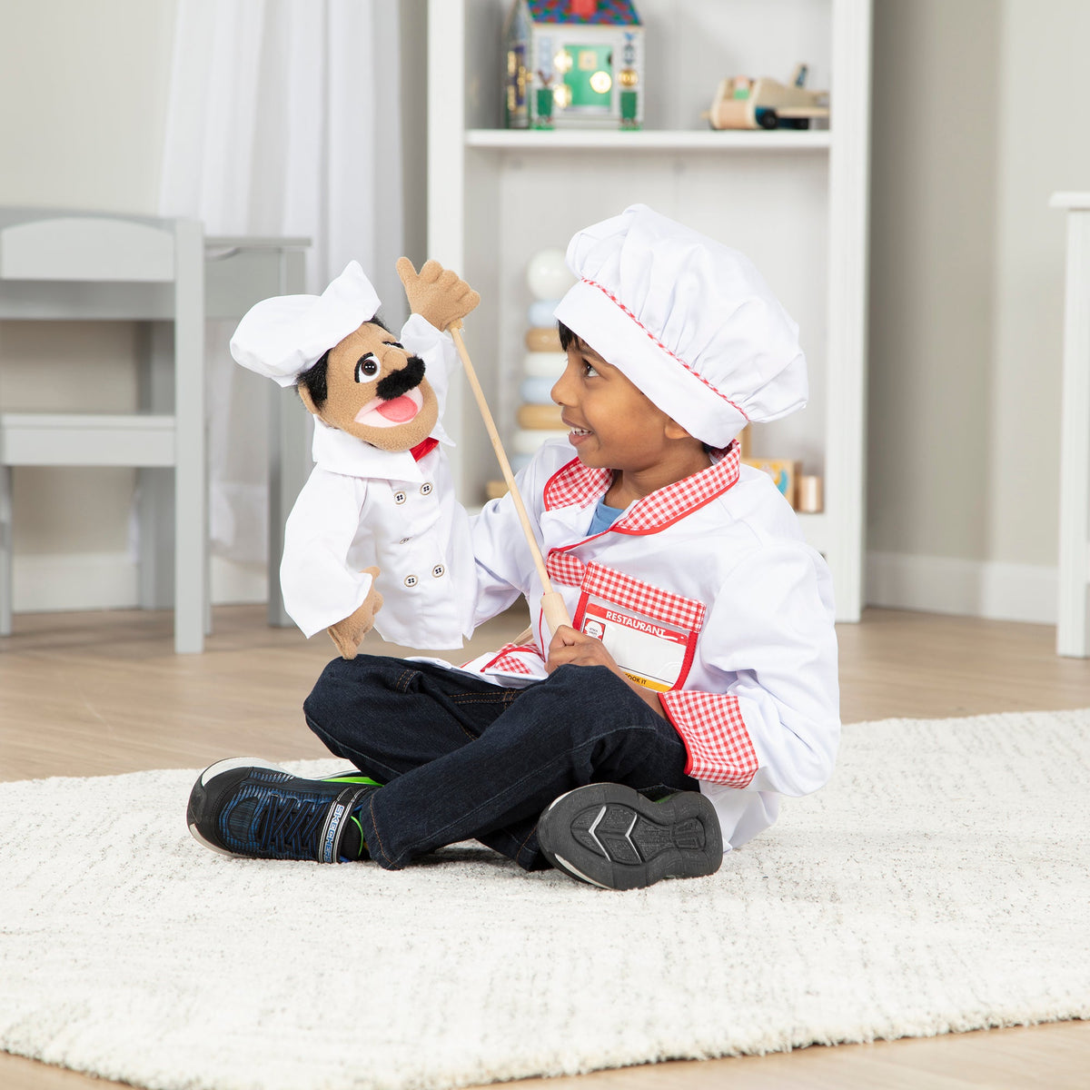 Educational Chef Puppet Al Dente
