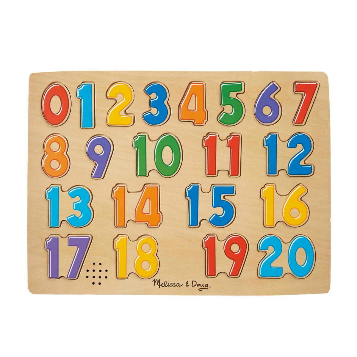 Educational Numbers Sound Puzzle - 21 Pieces
