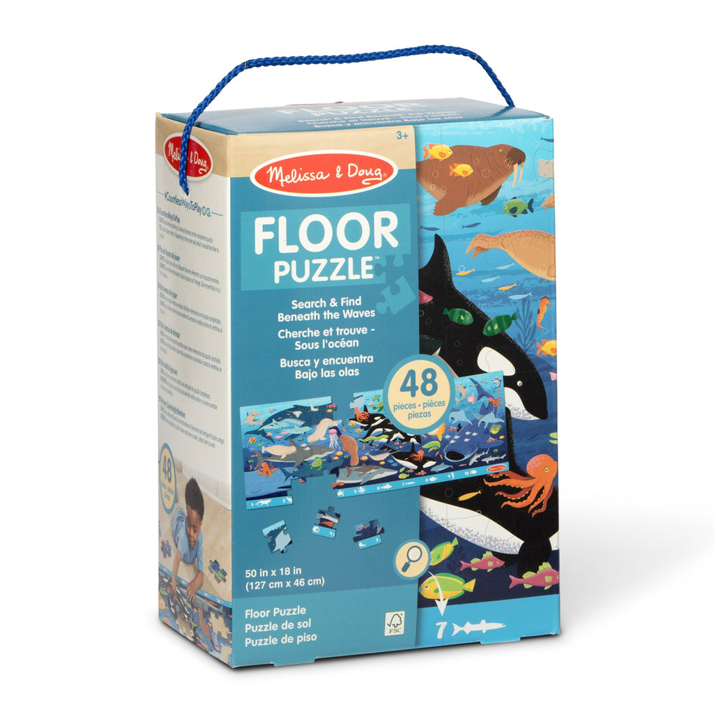 Educational Search & Find Beneath the Waves Floor Puzzle - 48 Pieces