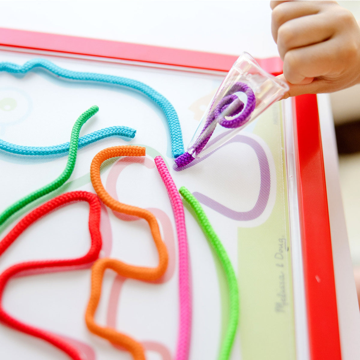 Educational Rainbow Cord Picture and Pattern Maker