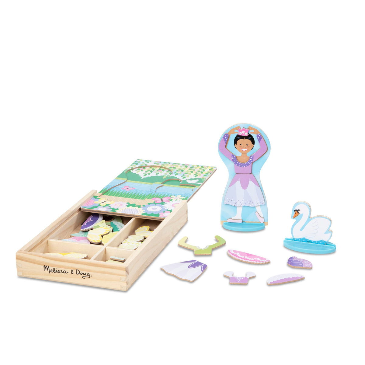 Educational BallerinaFairy Magnetic Dress-Up Play Set