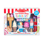 Educational Ice Cream Shop Chalk Play Set