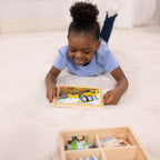 Educational Wooden Jigsaw Puzzles in a Box - Construction