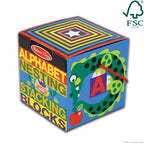 Educational Alphabet Nesting and Stacking Blocks