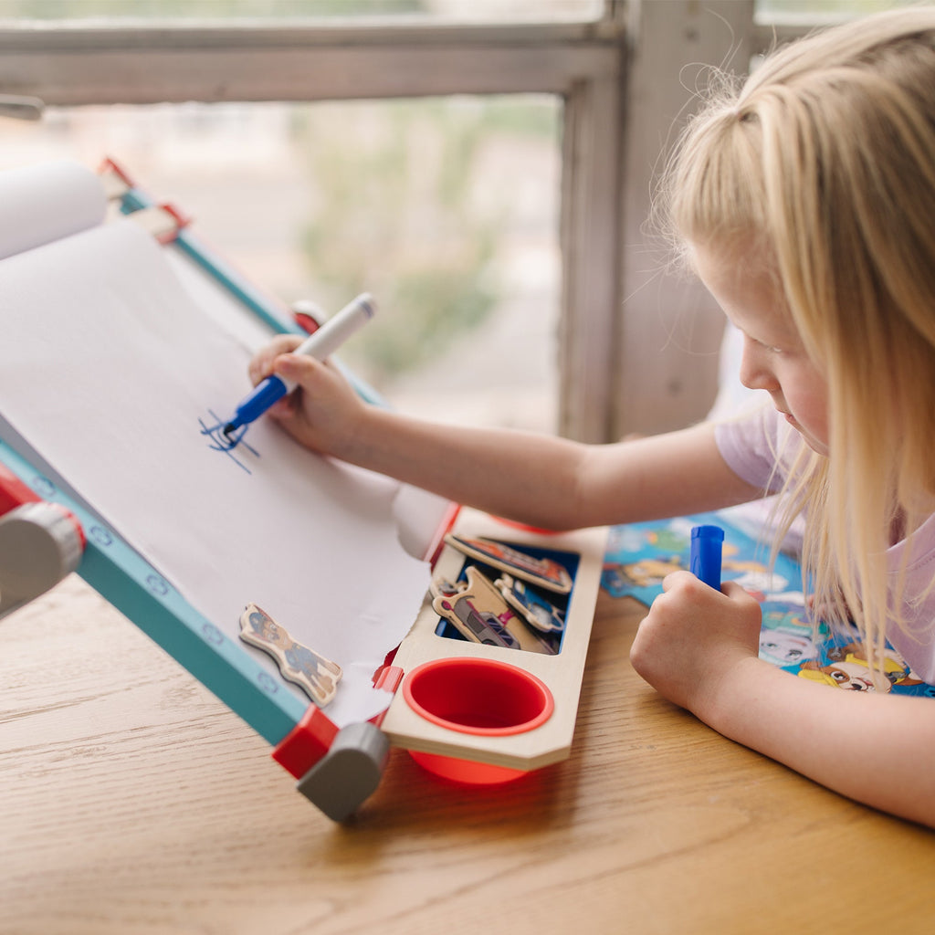 Educational PAW Patrol Wooden Tabletop Art Center