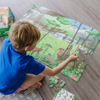Educational Lets Explore Double-Sided Seek & Find Puzzle